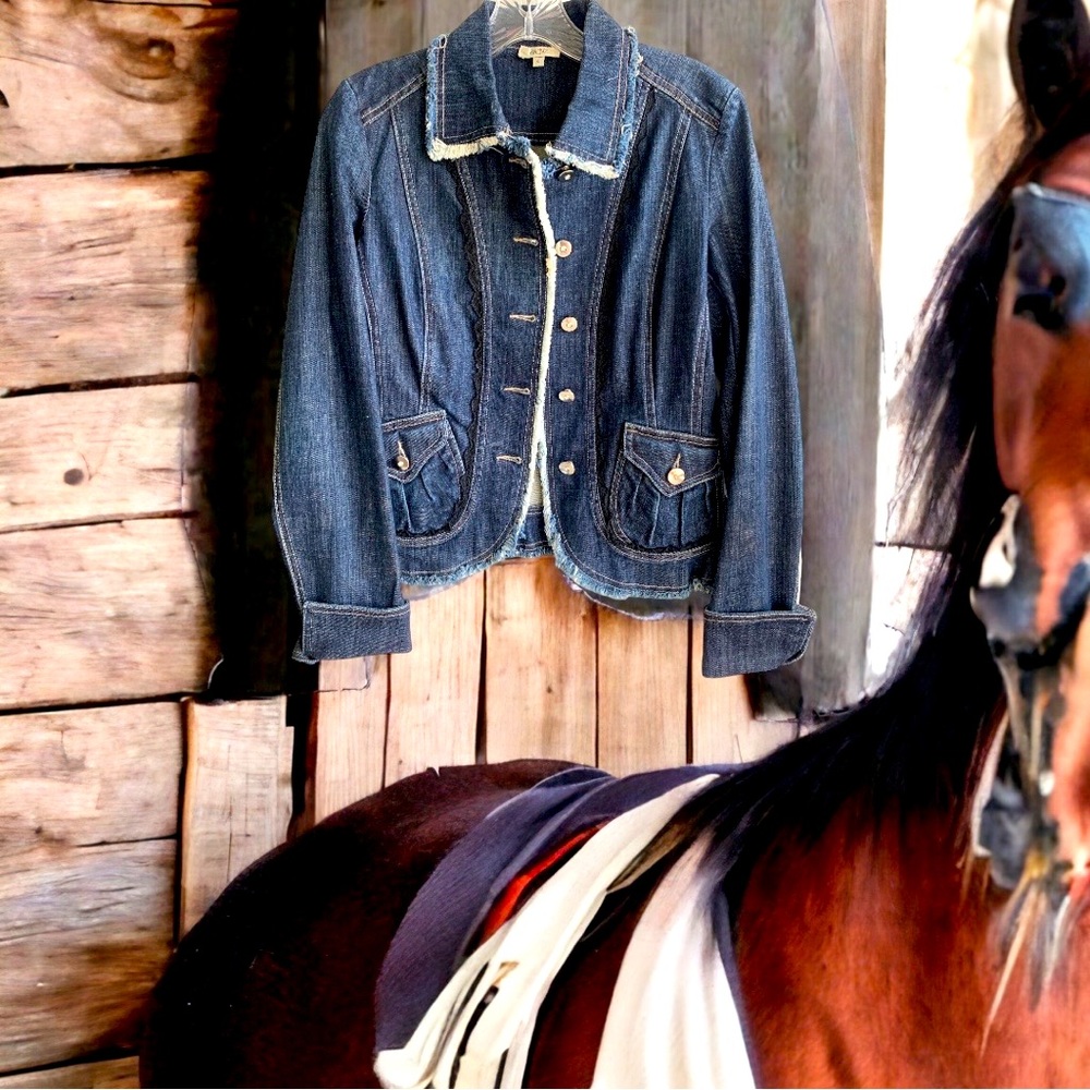 Cache Denim Jacket - image 1